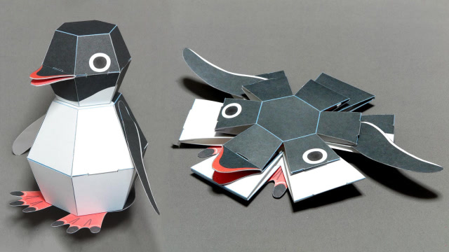 日本大叔脑洞大开!发明创意趣味机关折纸,网友:我的少女心!