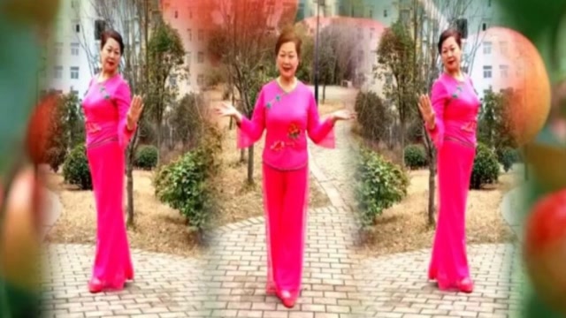 辣妈炫舞广场舞《红豆红》动作专业