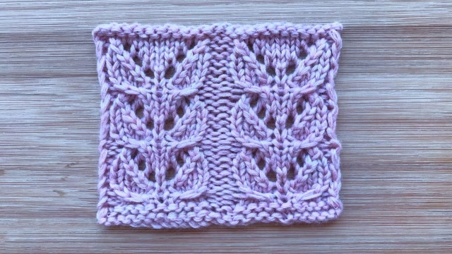 双叶子花的编织方法,简洁大方,织开衫很漂亮