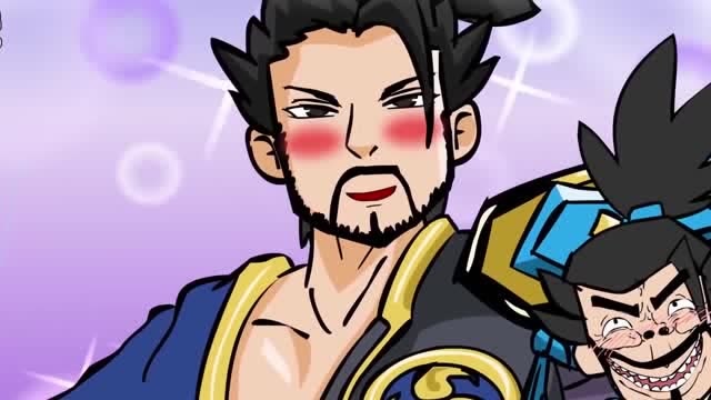 王者荣耀搞笑动画:宫本翻过千山万水来看妹子,没想到妹子被gank了