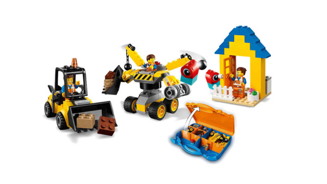 乐高大电影系列 70832艾米特的手提箱套装速拼