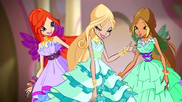 魔法俏佳人:斯丹娜的魔法真的是太厉害了,做的服装也非常的漂亮