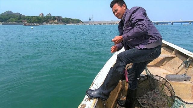 渔人阿烽:阿烽赶海蟹笼挂底,损失惨重,只能靠"小金库"发财!
