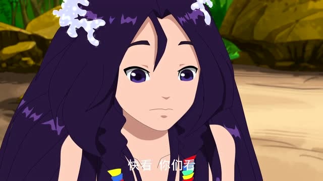 泡泡美人鱼不可思议如意野丽斯人鱼腿变回来了陆威这是变魔术