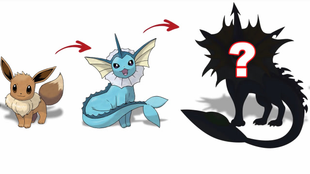 宠物小精灵"新进化形态",水伊布"mega进化"会怎样?变得超霸气