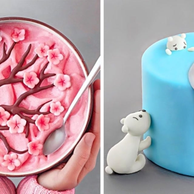 趣味甜点:做漂亮地球仪蛋糕