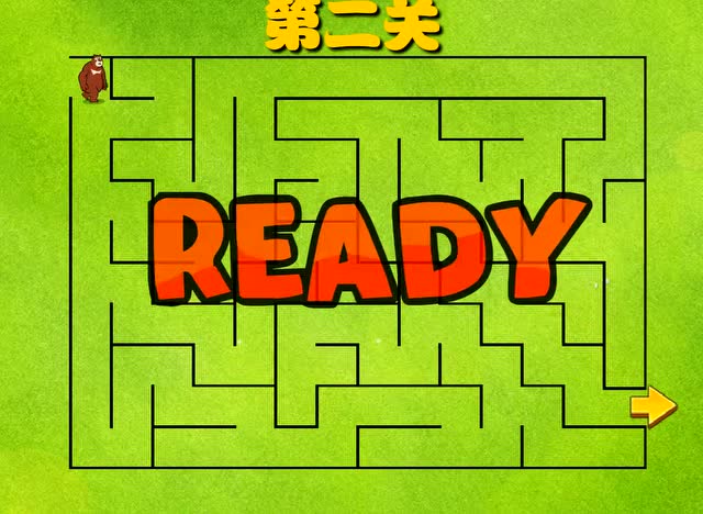 熊出没熊大寻找正确的出口,逃出迷宫乐园!