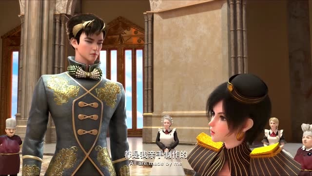 两个俏公主:米娅做了一桌子松露宴,鹰王哥哥连看都不看一眼