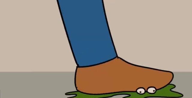 巴尔迪巴尔迪变巨人一脚踩扁蘑菇人只剩眼睛在转