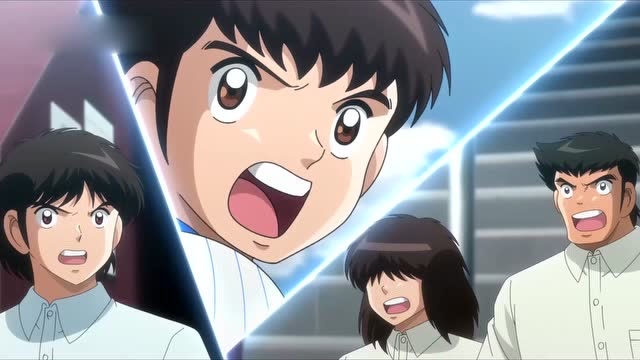 足球小将:早田诚起脚射门,南葛队被对手拿下一球