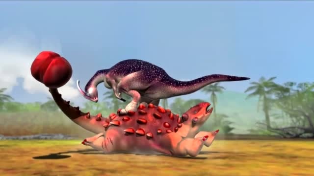 帮帮龙出动之恐龙pk比赛