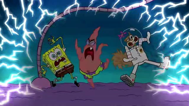 海绵宝宝:痞老板竟然电海绵宝宝他们了