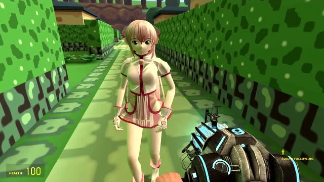 gmod:在庄园遇到了漂亮妹子