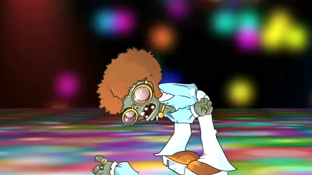 植物大战僵尸:小僵尸溜冰大僵尸跳舞