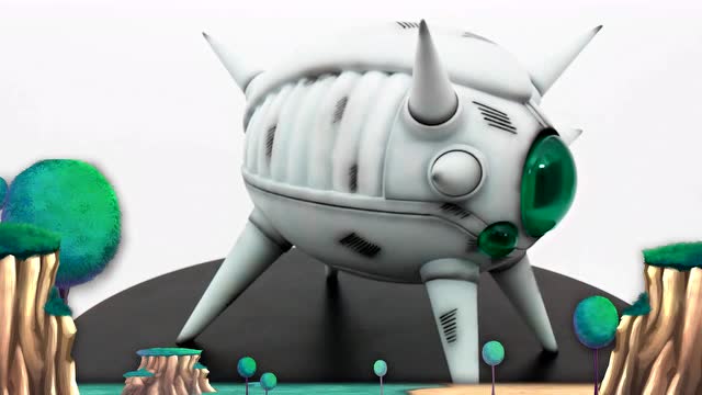 jacksdo《七龙珠》那美克星飞船 天神飞船 gk模型