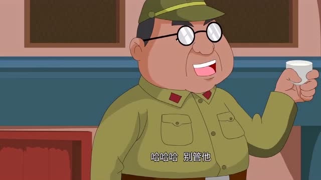 小兵杨来西:男孩给日本人烤鱼,日本人吃的很开心,男孩趁机放火