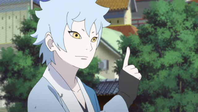 火影忍者巳月合集博人传巳月看起来冷冰冰其实也是温柔的人呢