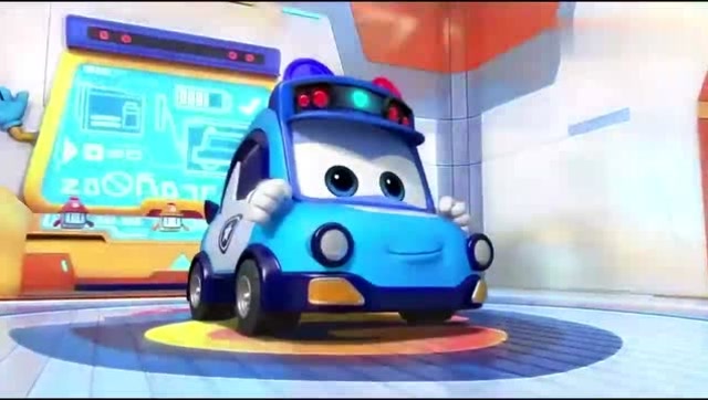 百变校巴:桑迪老师请歌德寻找小兔子,歌德变身警车找到线索了