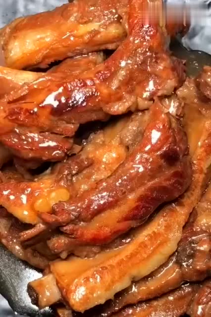 手撕排骨,排骨做法里的最高境界