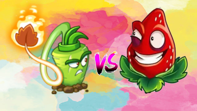 植物大战僵尸2:灼热山葵vs爆浆草莓,灼热山葵:你做的是一锤子买卖