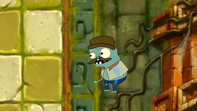 植物大战僵尸:水桶僵尸被消灭