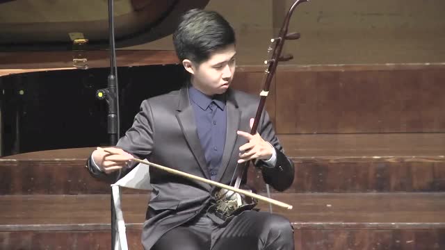 每日二胡曲二胡演奏桃花过渡桃花春色暖先开明媚谁人不看来