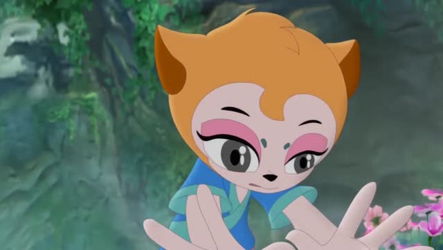 虹猫蓝兔勇者归来:叮当将水灵灵拉上来,母女终于团聚