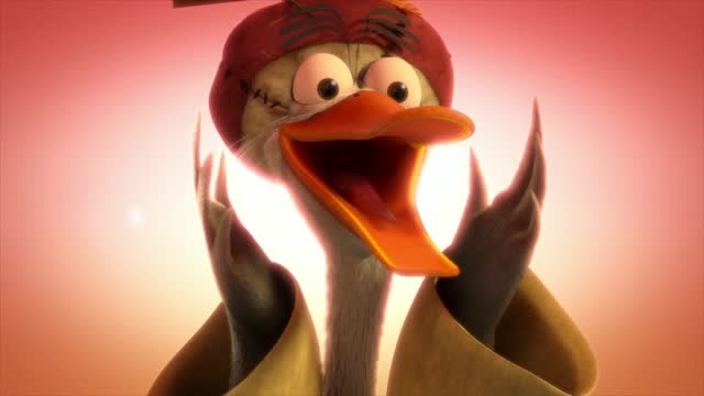 功夫熊猫:鸭爸爸很想念他们宝贝车,车子里面有数不尽的美味佳肴