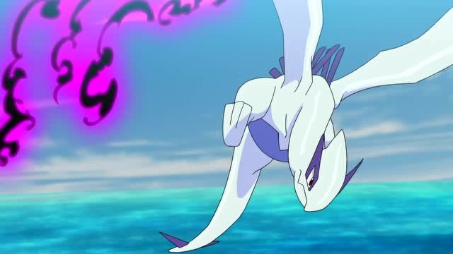 宝可梦2019:神兽洛奇亚登场,小智和小豪抢着收服它