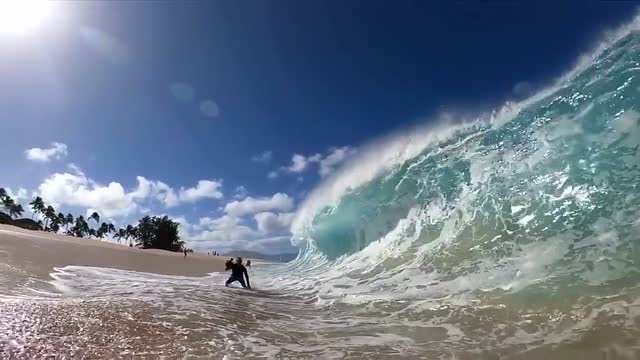 巨浪沙滩 腾讯网