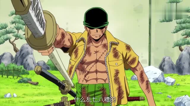 海贼王:司法岛之战索隆vs卡库,受尽苦难而不厌,此乃修罗之路