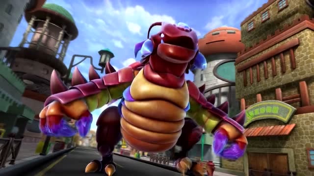 猪猪侠之变身战队:蟑螂王来到了童话镇上大肆破坏