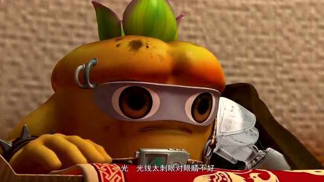 土豆侠第二季绿萝的杀伤力太强大了柿子大王都不敢直接看绿萝了!