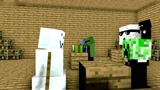 Minecraft动画：怪物学院拆圣诞礼物