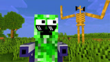 Minecraft动画《汽笛人战争》，怪物军团出击对抗汽笛人！