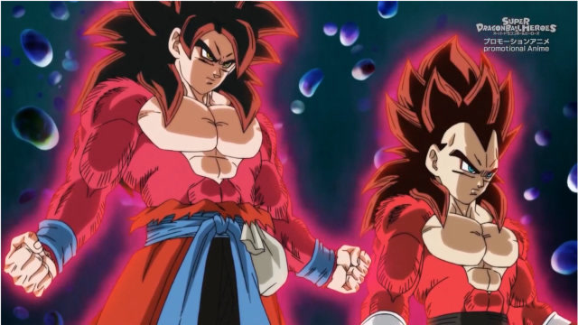 《龙珠英雄》第26集,超4悟空和贝吉塔再度突破,超4神诞生