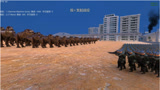 史诗战争模拟器：1000名二战机枪手，能否抵挡300头霸王龙？