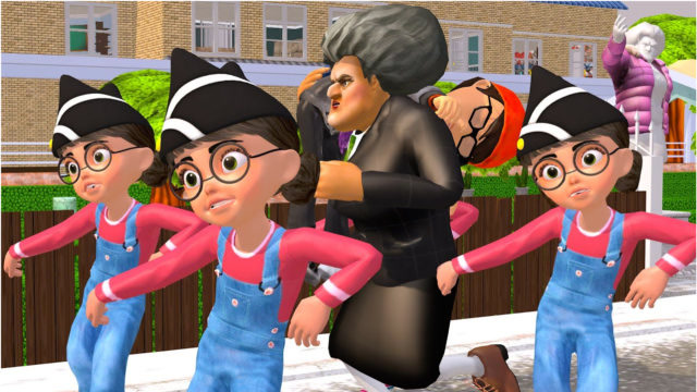 恐怖老师:破坏老师的约会大餐,猜猜我往里面加了什么