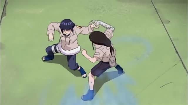 雏田vs宁次:这时候的2个人,还没有和好呢