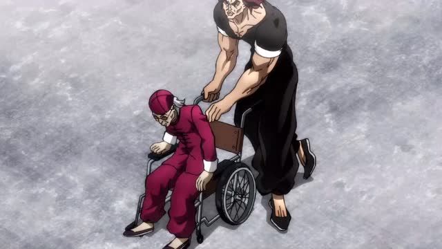 范马勇次郎竟然亲自给郭海皇推车现场的看客吓坏了