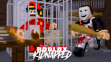 Roblox绑架故事模拟器：被面具男关在秘密地下室！面面解说