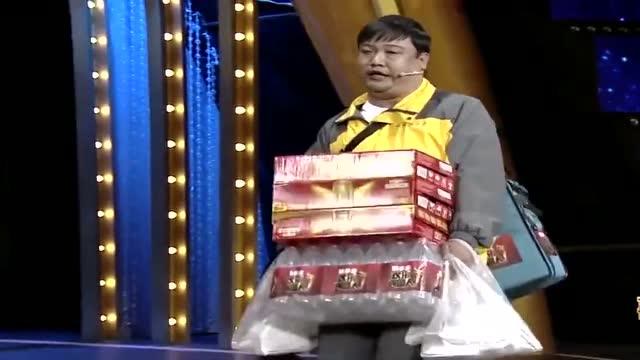 贾冰变外卖小哥送水,说自己是南水北调这同事真气人