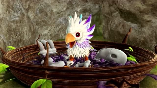 猪猪侠之终极决战前夜篇:超人强抓走了狮鹫幼崽,这狮鹫还是个孩子啊