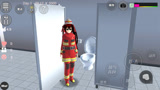 樱花校园模拟器：穿着消防服难道就要修马桶？不服管教却被警察抓起来！