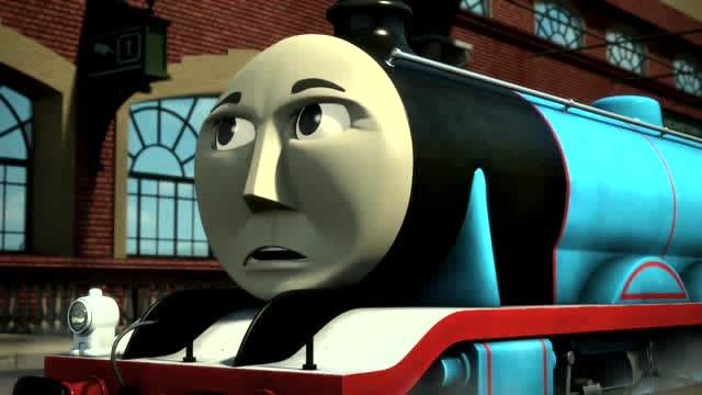 托马斯大电影托马斯见到陌生火车头没想到他和高登认识托马斯想去大陆
