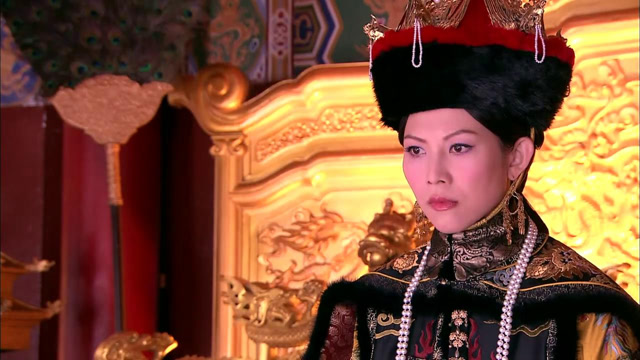 美人无泪:哲哲封后大典,海兰珠闯进去,梦破了