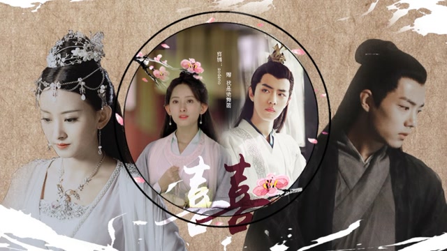 肖战代文雯囍一拜天地二拜高堂夫妻对拜