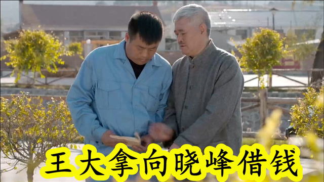 乡村爱情:曾经的象牙山首富王大拿,家道中落,随礼都没钱还借钱