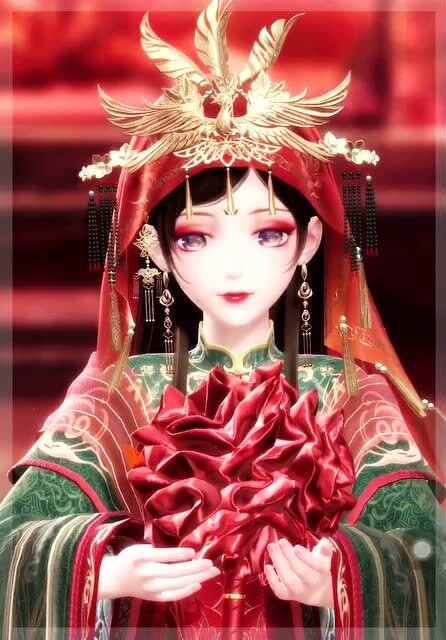 闪耀暖暖,中式古装嫁衣,这也太有那味了吧!
