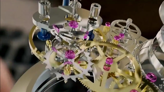 发条是机械表的动力之源带动着一个复杂而奇妙的系统